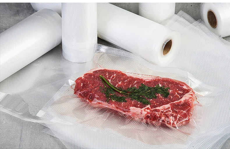 BPA FREE Household Food saver Vacuum bag Storage Bags Machine Film Sealer Vacuum Packer Saran Wrap Food Fresh Keeping 1 Roll